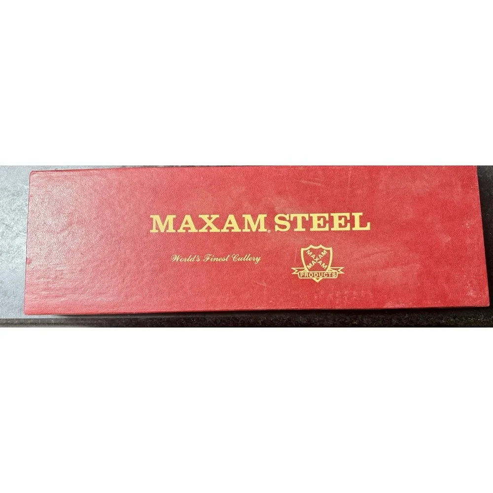 Vintage Maxam Carving knife set made in Japan (lot#10947)‎